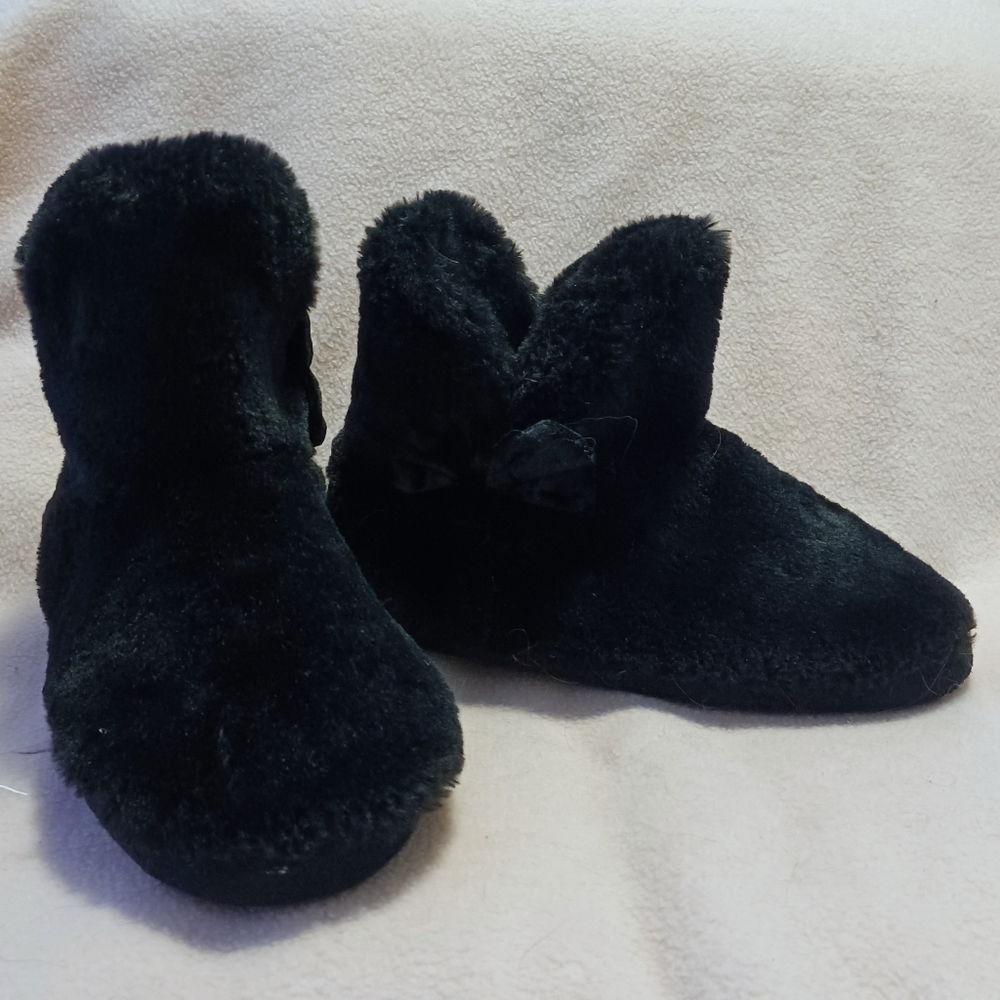 Fuzzy Slipper Boots